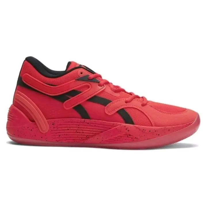 Puma Trc Blaze Court Against All Odds Basketball Red Sneakers Athletic Men`s 9.5