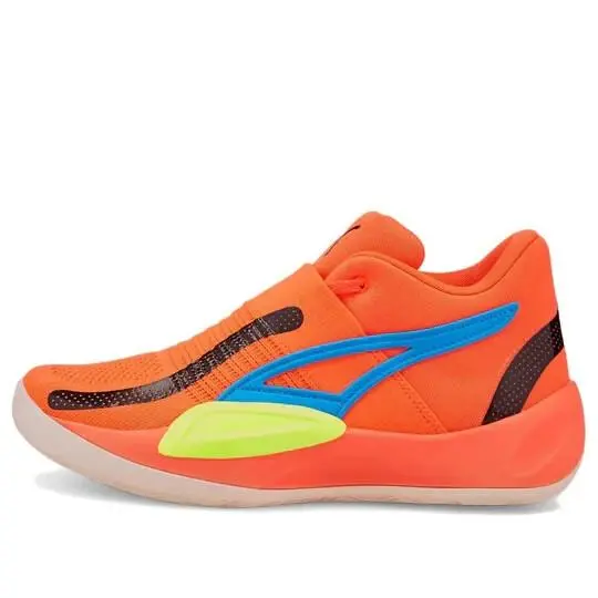 Puma shoes - PUMA Rise Nitro - Rise Nitro - 377012-04 - FIERY CORAL/ LIME SQUEEZE 14