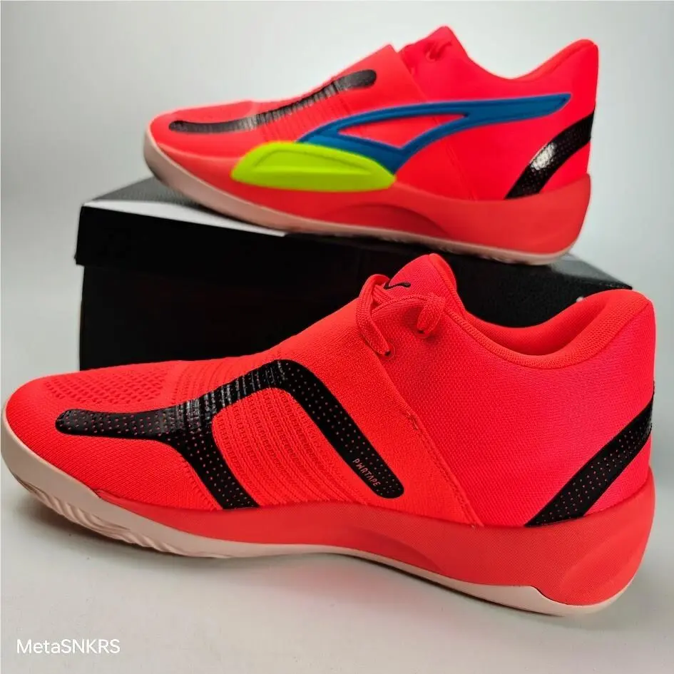 Puma shoes - PUMA Rise Nitro - Rise Nitro - 377012-04 - FIERY CORAL/ LIME SQUEEZE 10