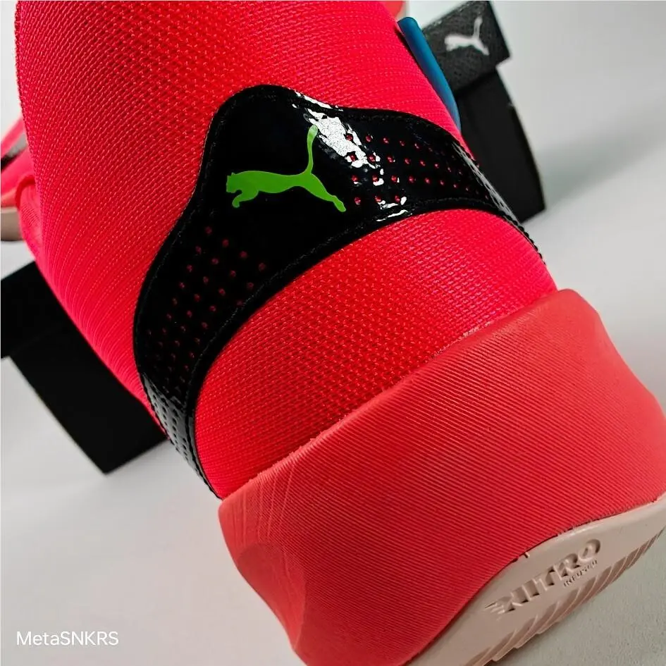 Puma shoes - PUMA Rise Nitro - Rise Nitro - 377012-04 - FIERY CORAL/ LIME SQUEEZE 11
