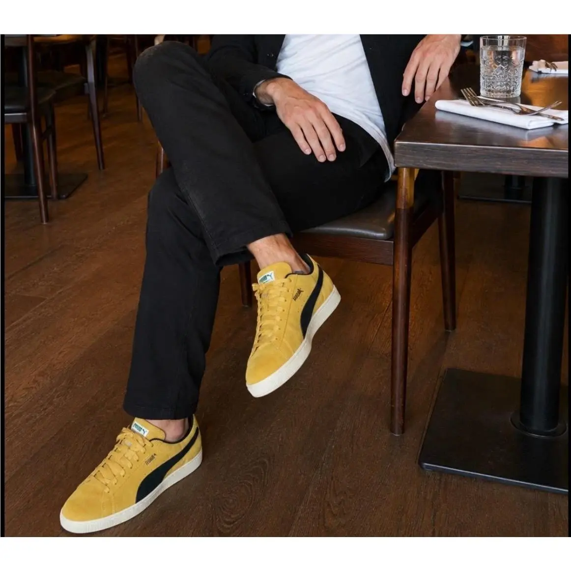 Puma shoes - Puma Suede Classic Archive - Suede Classic Archive - 365587 03 - Yellow Black 0