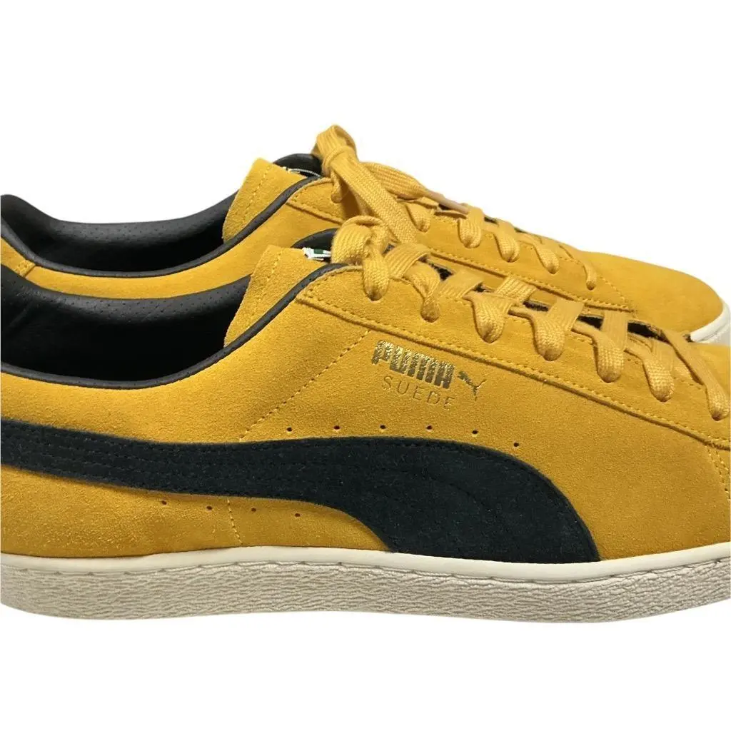 Puma shoes - Puma Suede Classic Archive - Suede Classic Archive - 365587 03 - Yellow Black 4