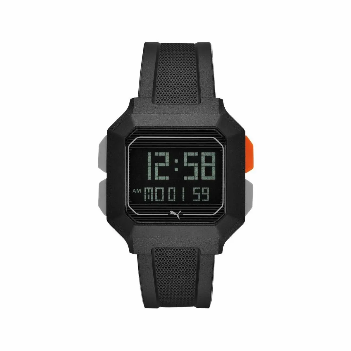 Men`s Remix P5020 Black Polyurethane Automatic Self Wind Fashion Watch by Puma