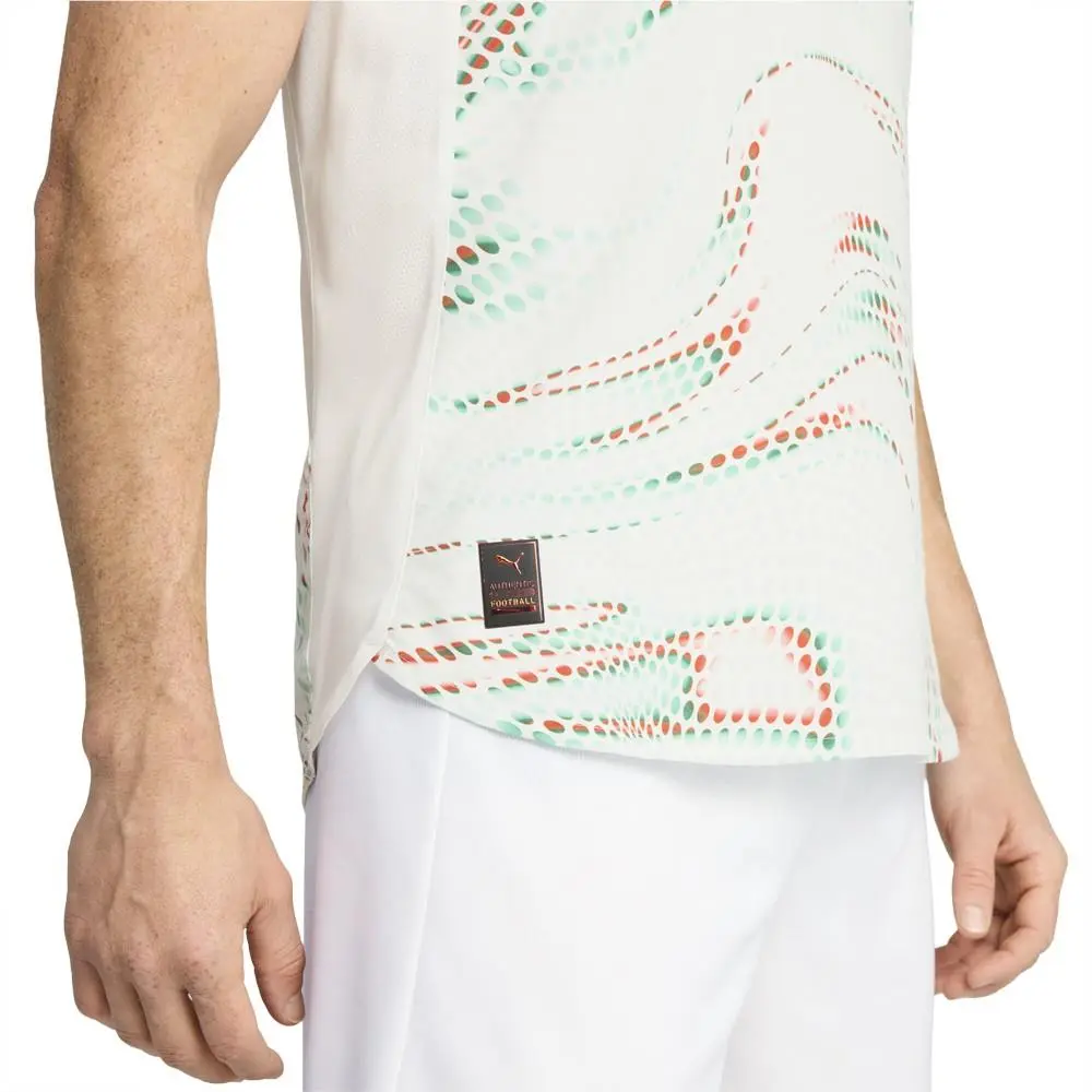 Puma clothing - PUMA Portugal `25 Away Crew Neck Short Sleeve Replica Jersey - 78076904 - White (UPC: 197674258513) 4