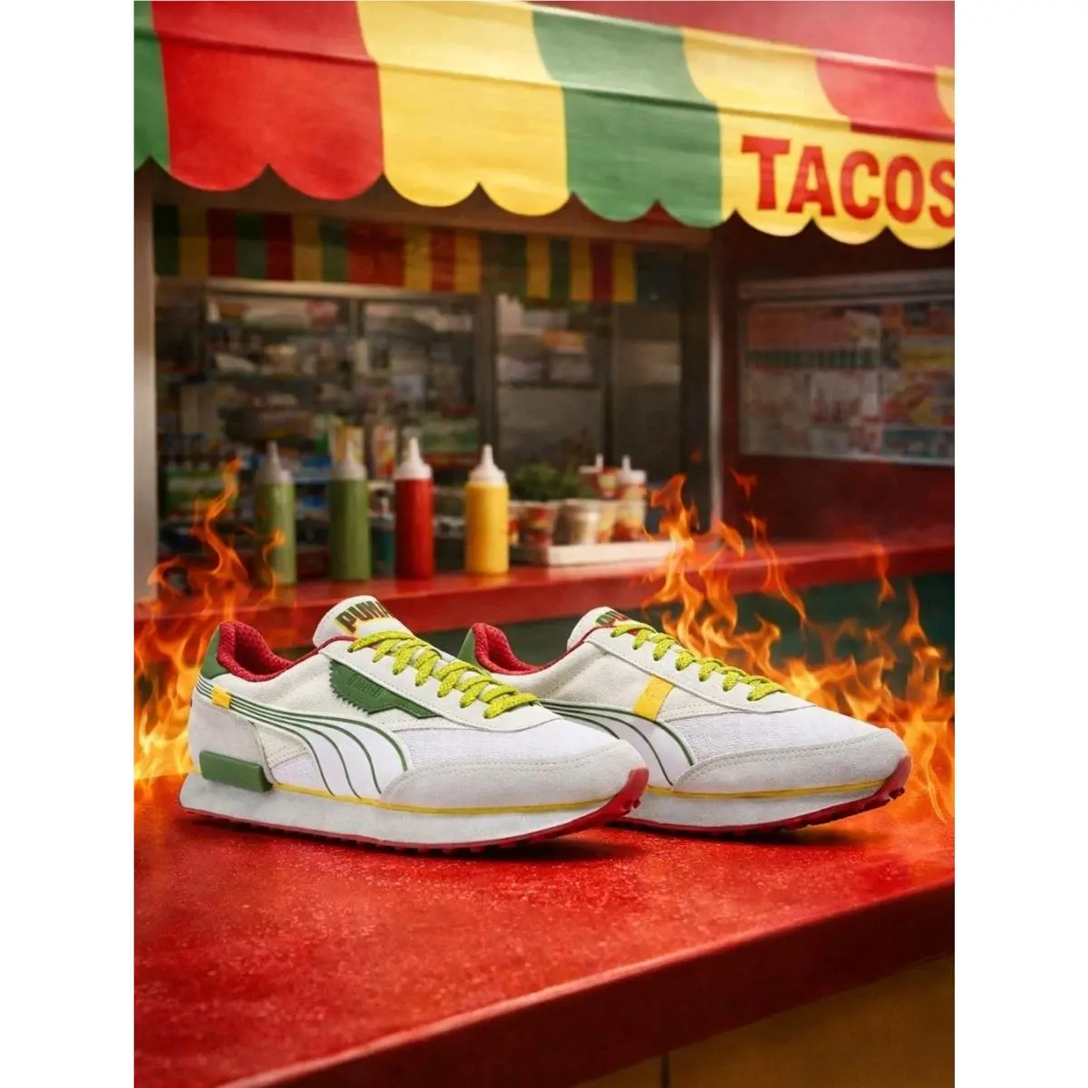 Puma shoes - PUMA Future - Future - 381504-01 - Green 6