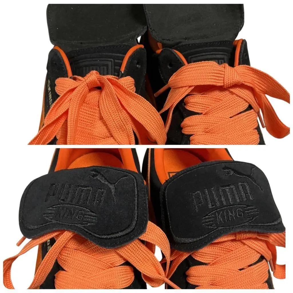 Puma shoes - PUMA King - King - 366290 - Black Orange 10