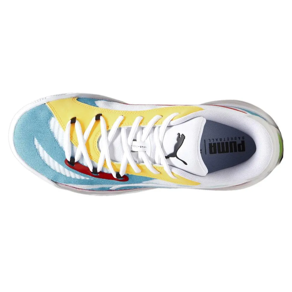 Puma shoes - PUMA All Pro Nitro Basketball - 37907906 - Blue, White (UPC: 196856474109) 2