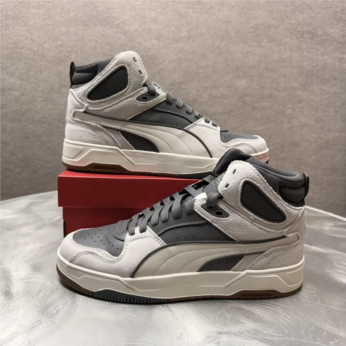 Puma shoes - Rebound Joy Mid - Rebound Joy Mid - Gray 0