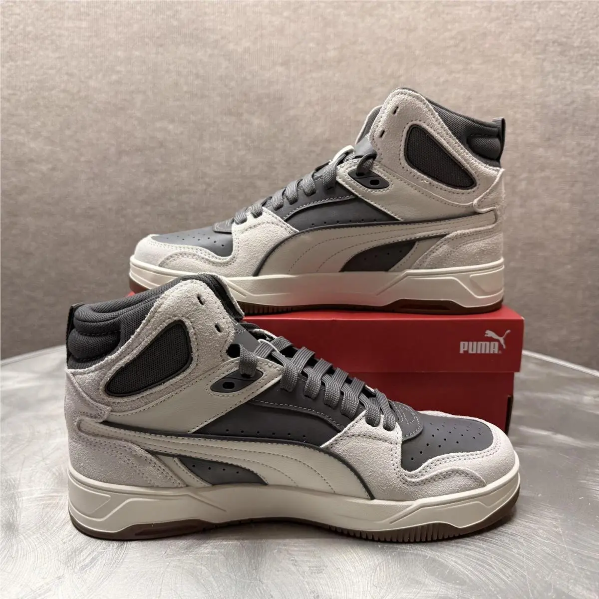 Puma shoes - Rebound Joy Mid - Rebound Joy Mid - Gray 1