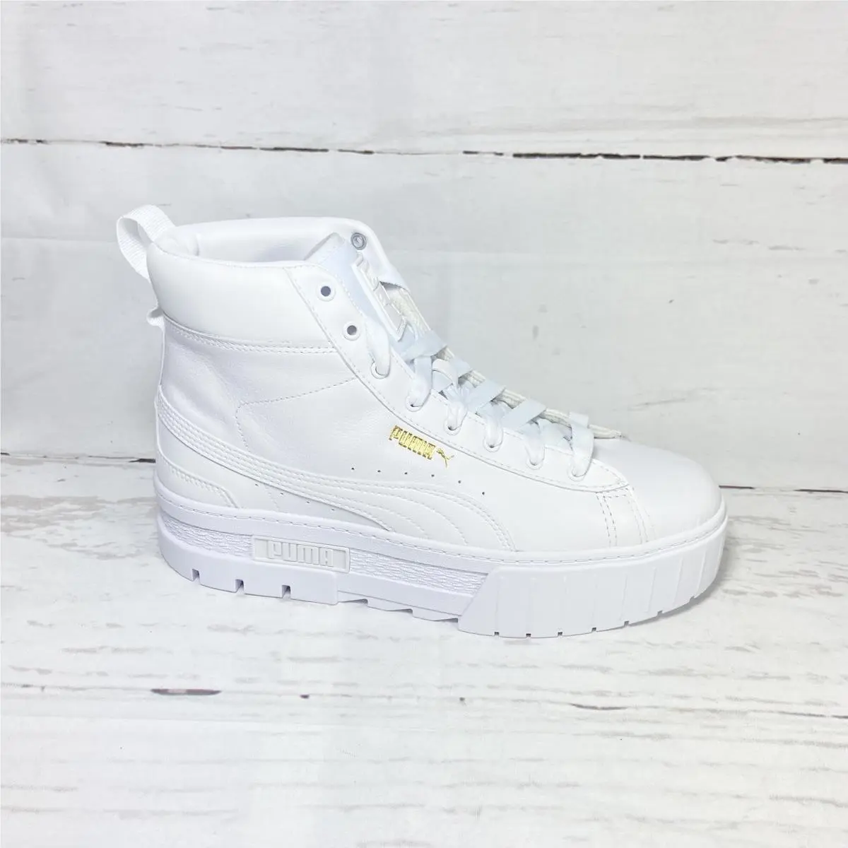 Puma shoes - Puma Mayze Mid Platform - Mayze Mid Platform - 381170-01 - White 1