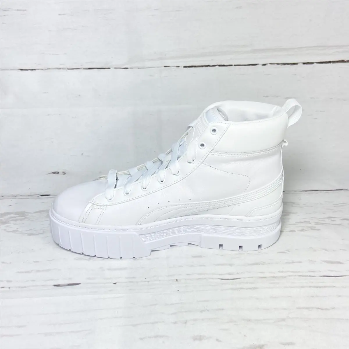 Puma shoes - Puma Mayze Mid Platform - Mayze Mid Platform - 381170-01 - White 2