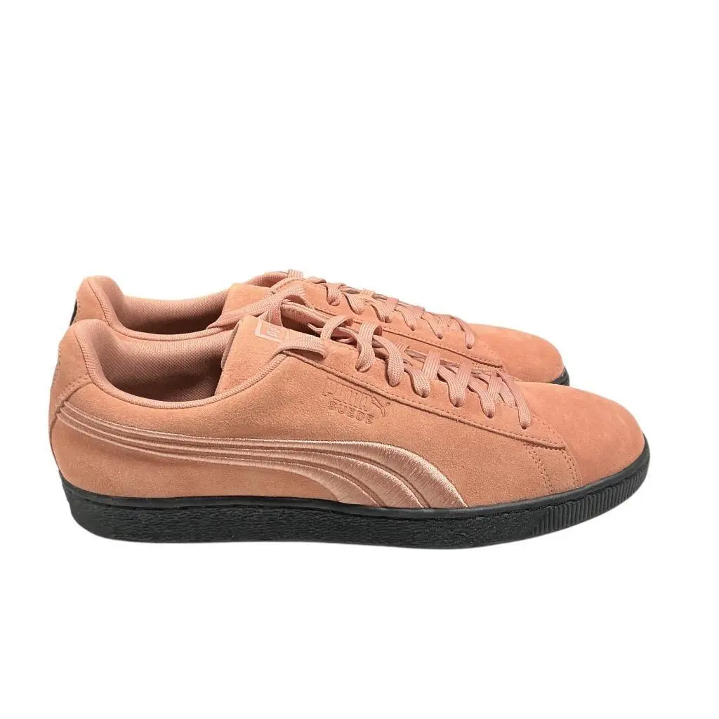 Puma shoes - Puma Suede Classic Badge Flip Em - 366491 01 - Muted Clay Orange Black 3