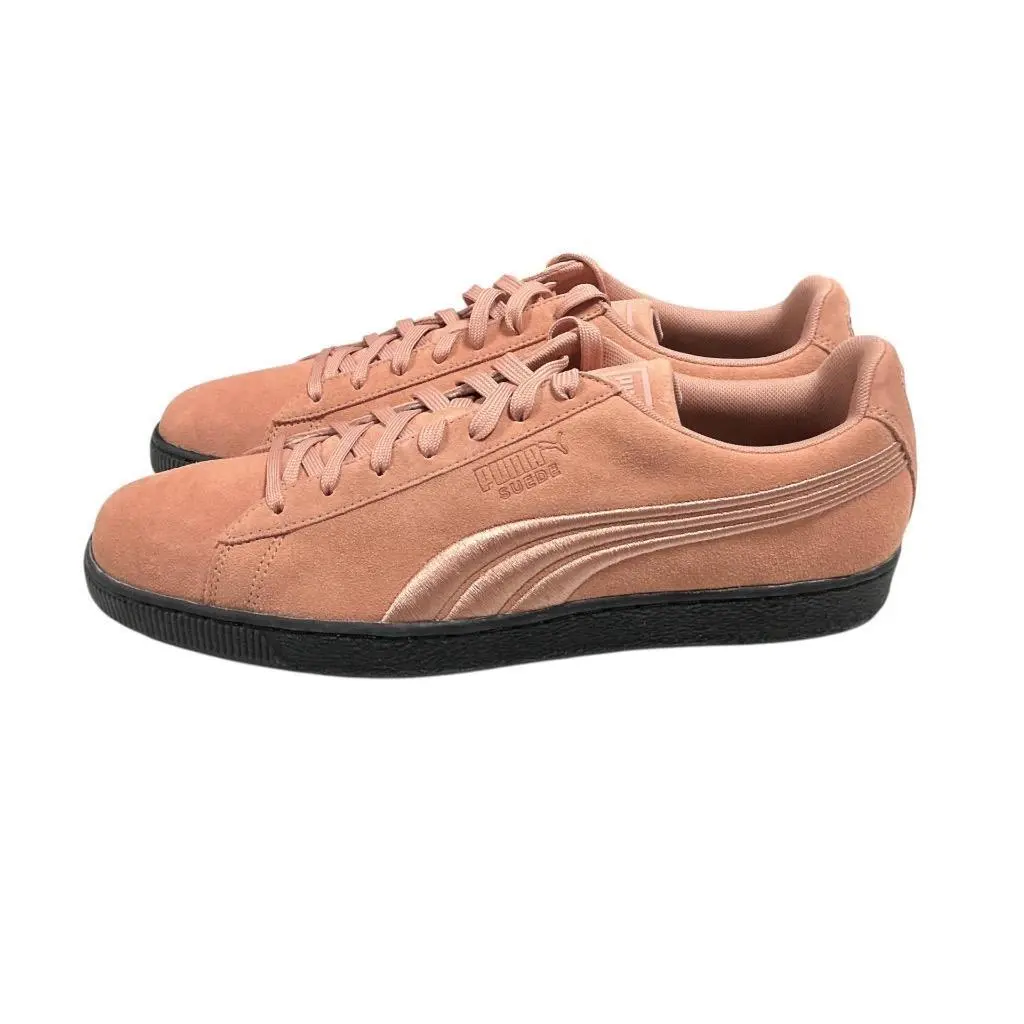 Puma shoes - Puma Suede Classic Badge Flip Em - 366491 01 - Muted Clay Orange Black 7