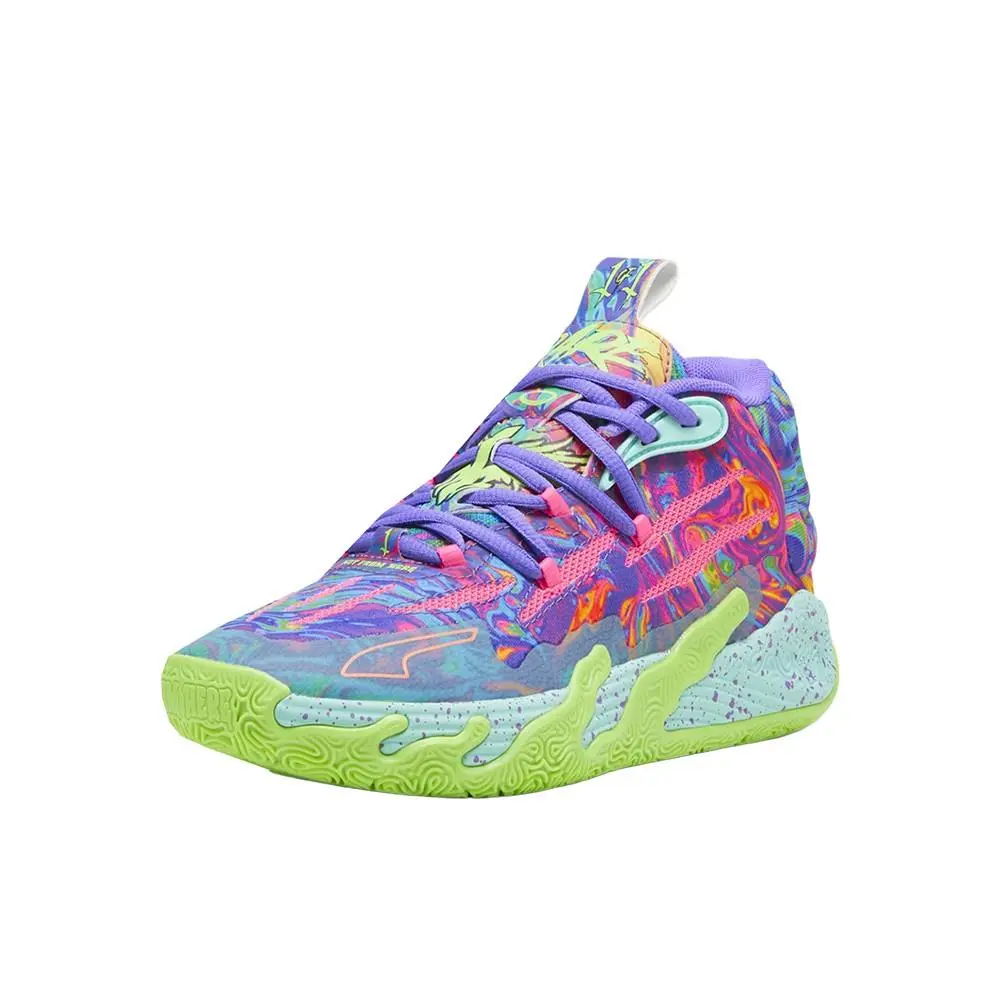 Puma shoes - PUMA Mb.03 Be You Basketball  Youth - 37993501 - Multi, Purple (UPC: 196859257334) 0