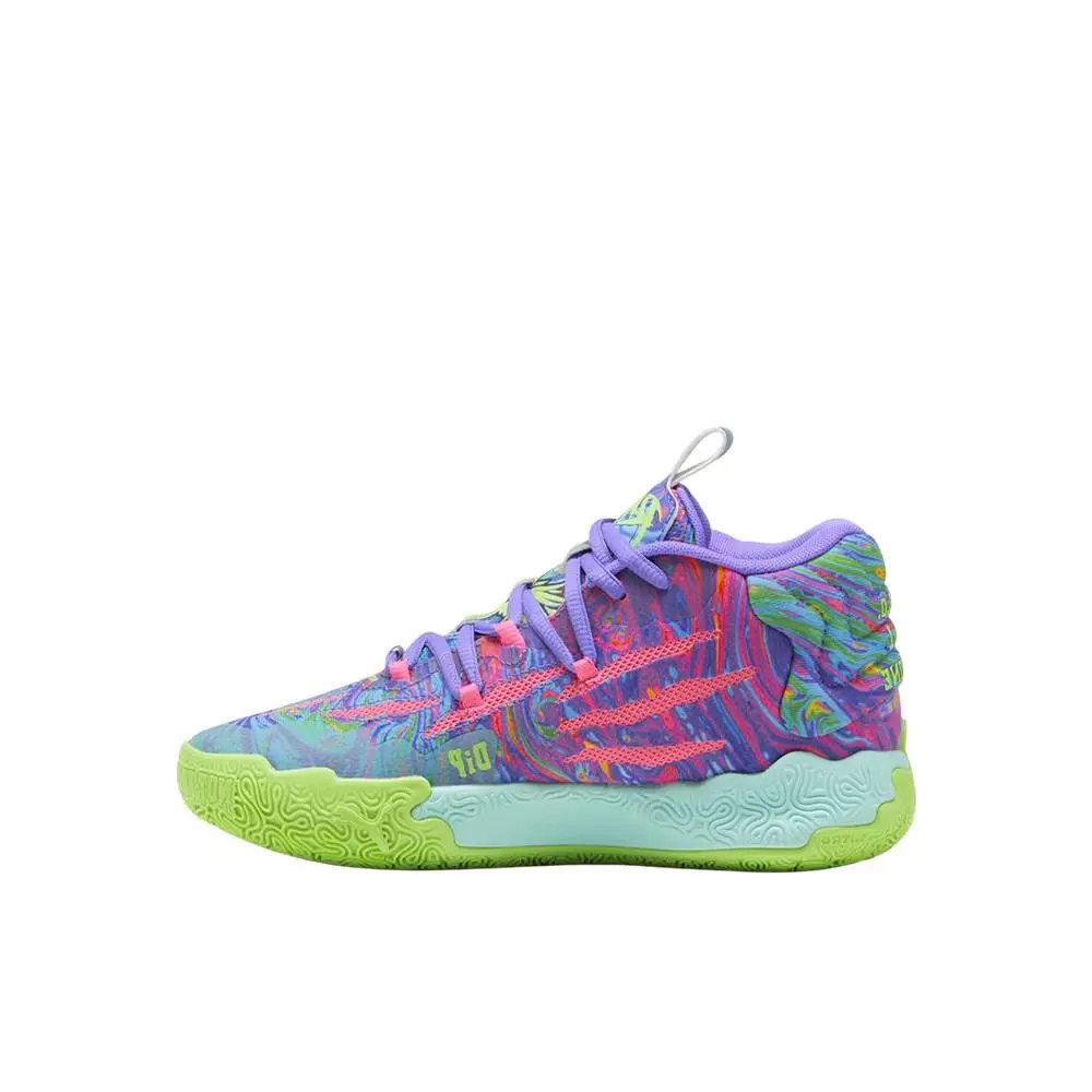 Puma shoes - PUMA Mb.03 Be You Basketball  Youth - 37993501 - Multi, Purple (UPC: 196859257334) 1