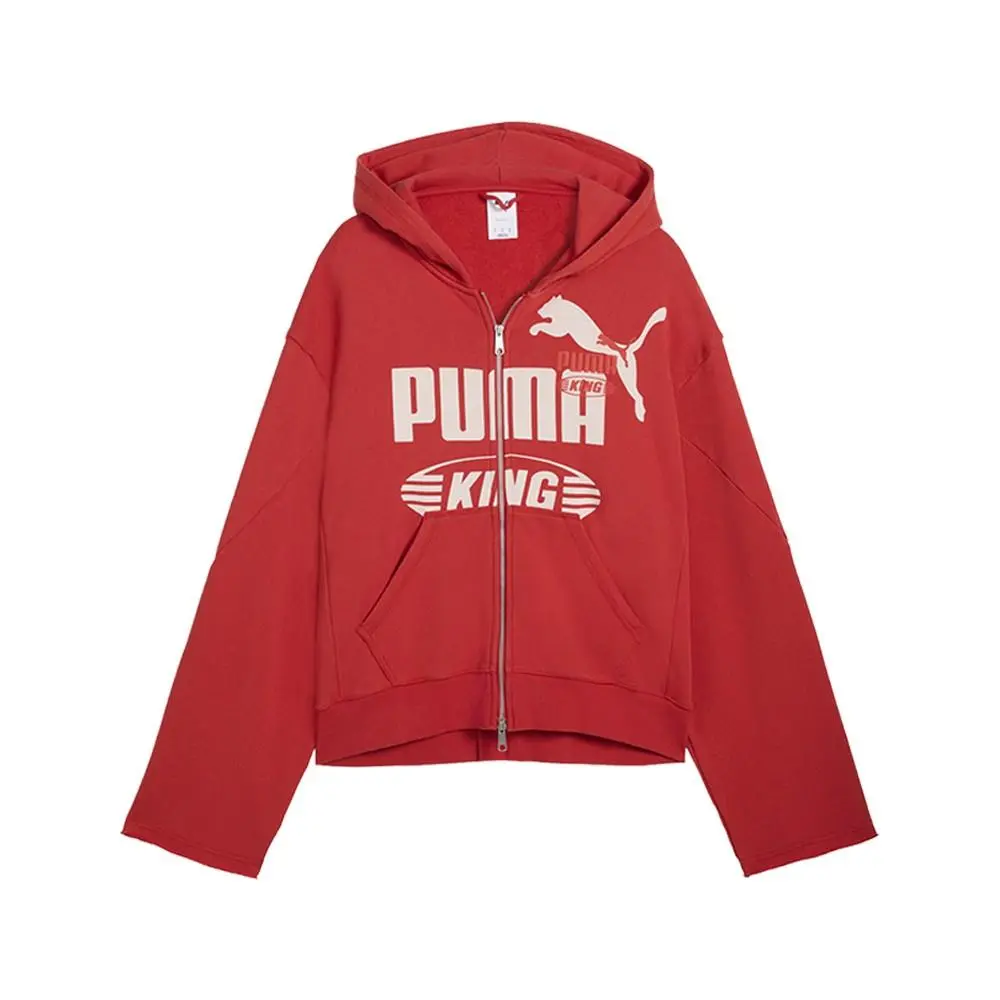 King Fullzip Hoodie Mens Size L Casual Outerwear 63472027 by Puma