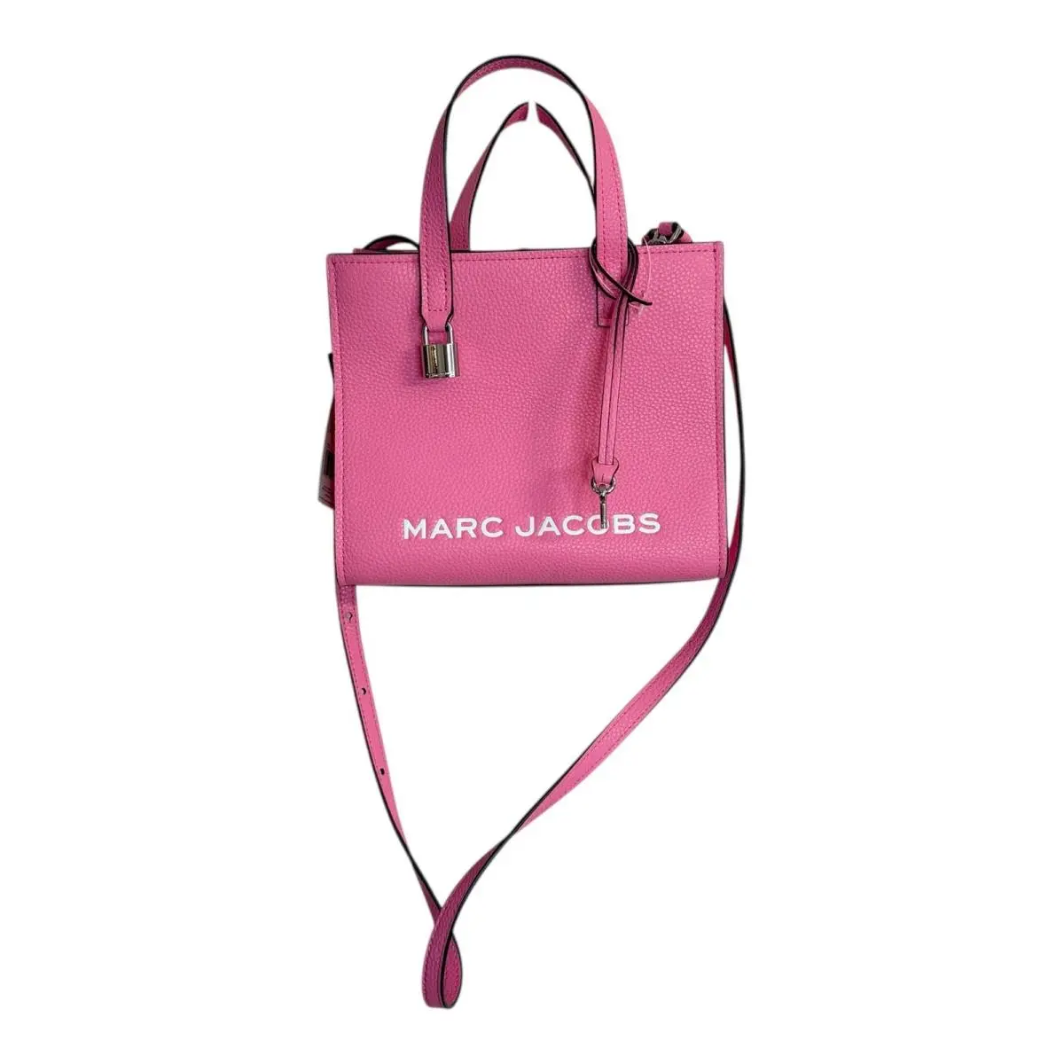 Marc Jacobs The Grind Mini Tote Petal Pink Leather Crossbody 4R3HTT020H02-666