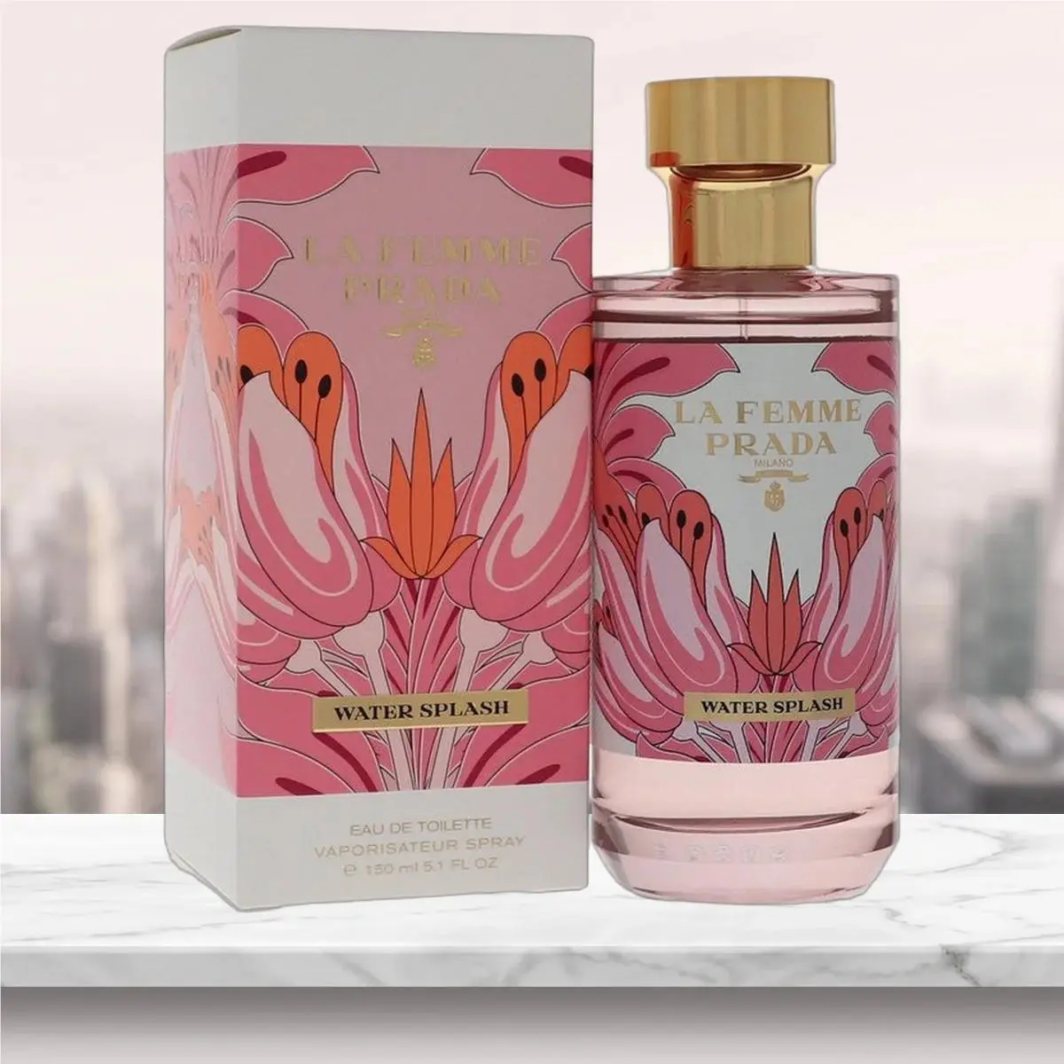 La Femme Water Splash Eau De Toilette Spray By  - 5.1 oz by Prada