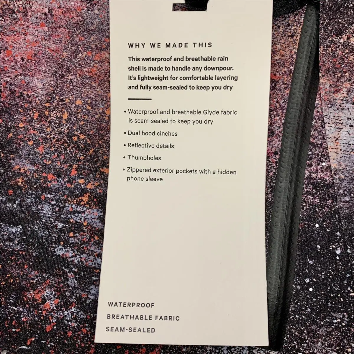 Lululemon clothing - Lululemon The Rain Is Calling Jacket ll - Multicolor 3