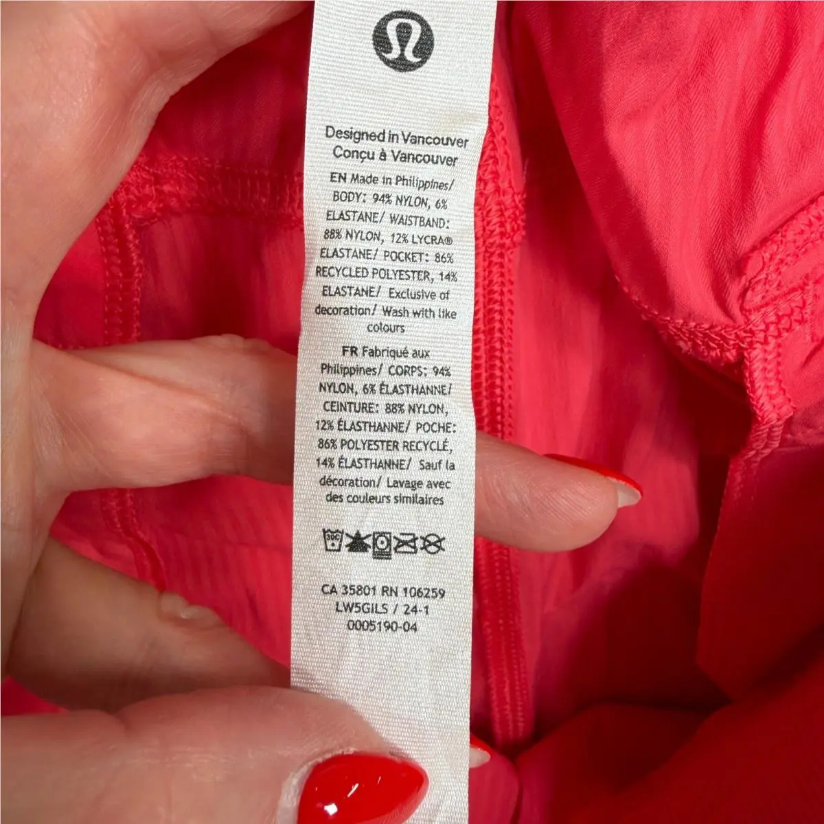 Lululemon clothing - Pink 6