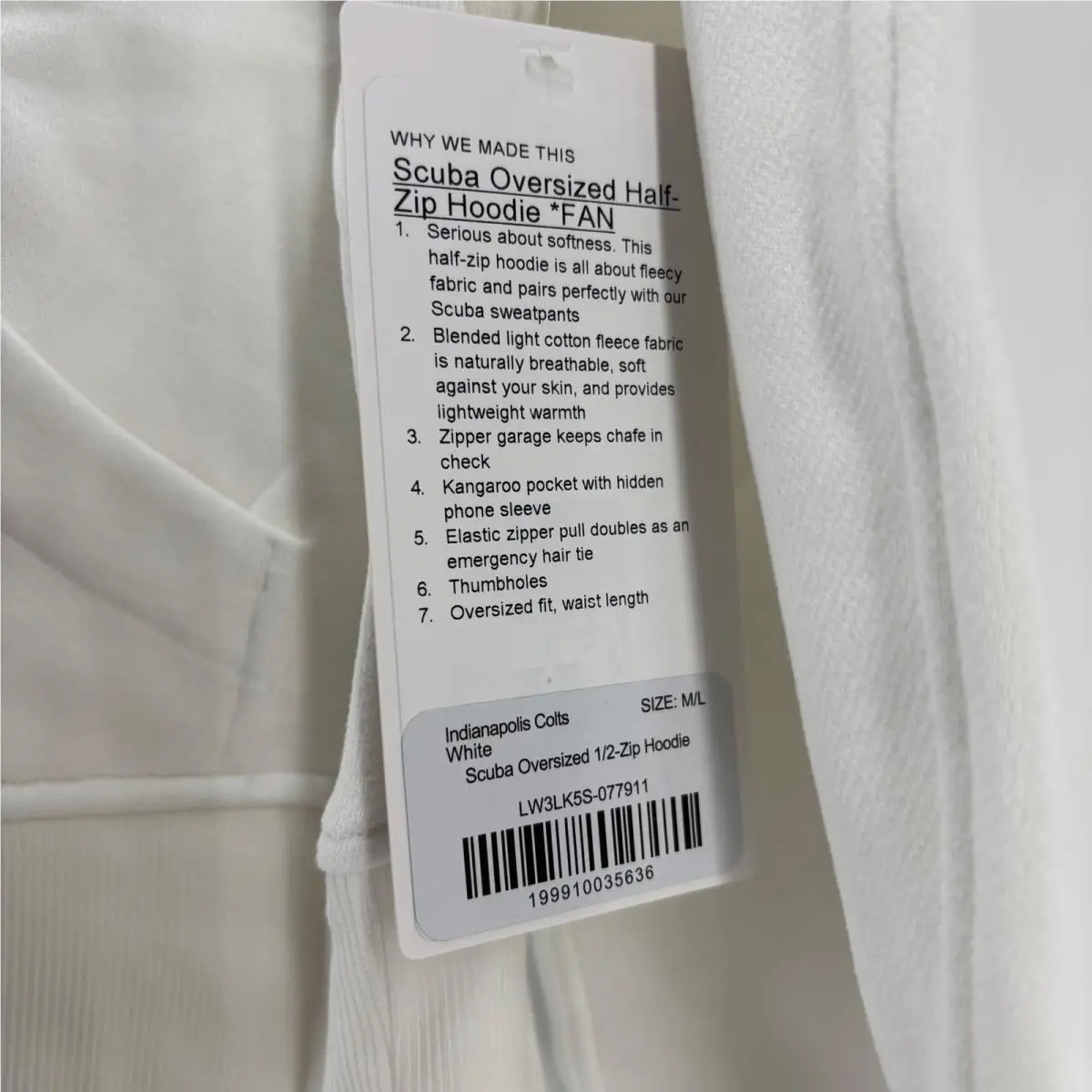 Lululemon clothing - White 1