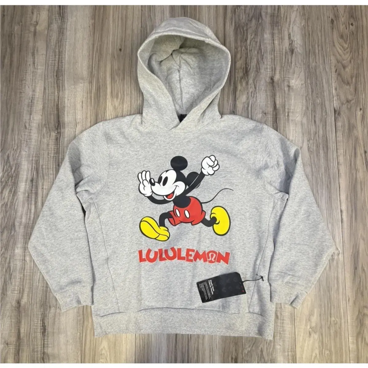 Lululemon Disney Steady State Hoodie Silver Mickey Mouse M3FJ1S Mens Size M