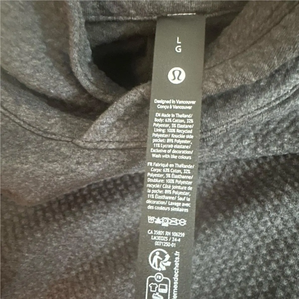 Lululemon clothing - Gray 2