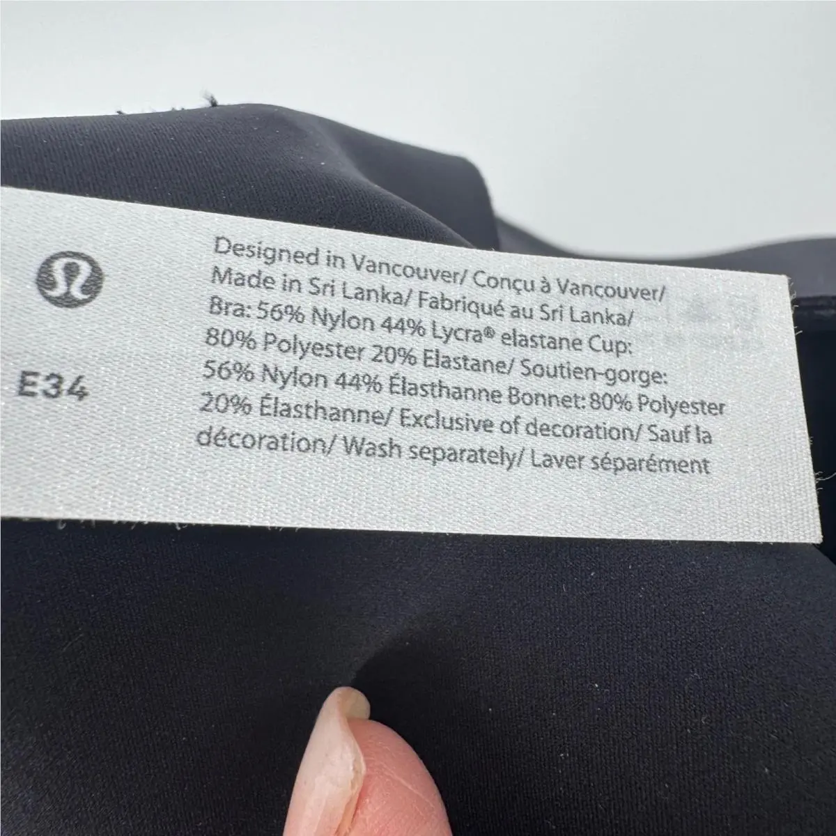 Lululemon clothing - Black 1