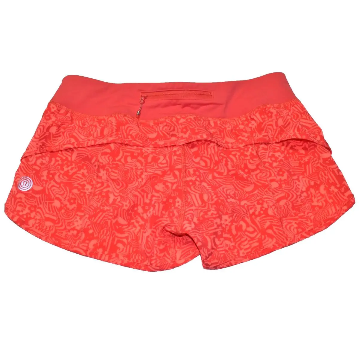 Women`s Lululemon Speed Short SW Seawheeze - Ccgd/duco - Size 6