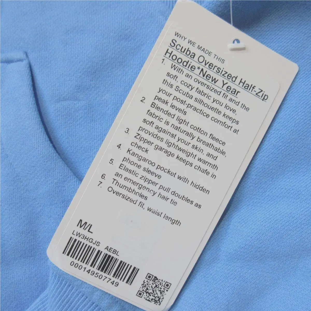 Lululemon clothing - Blue 1