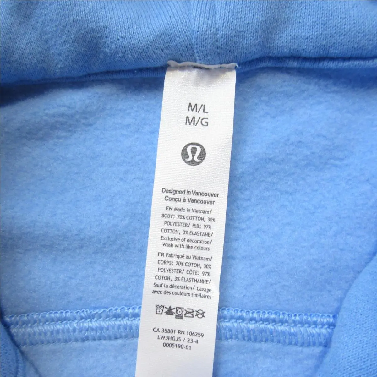 Lululemon clothing - Blue 2