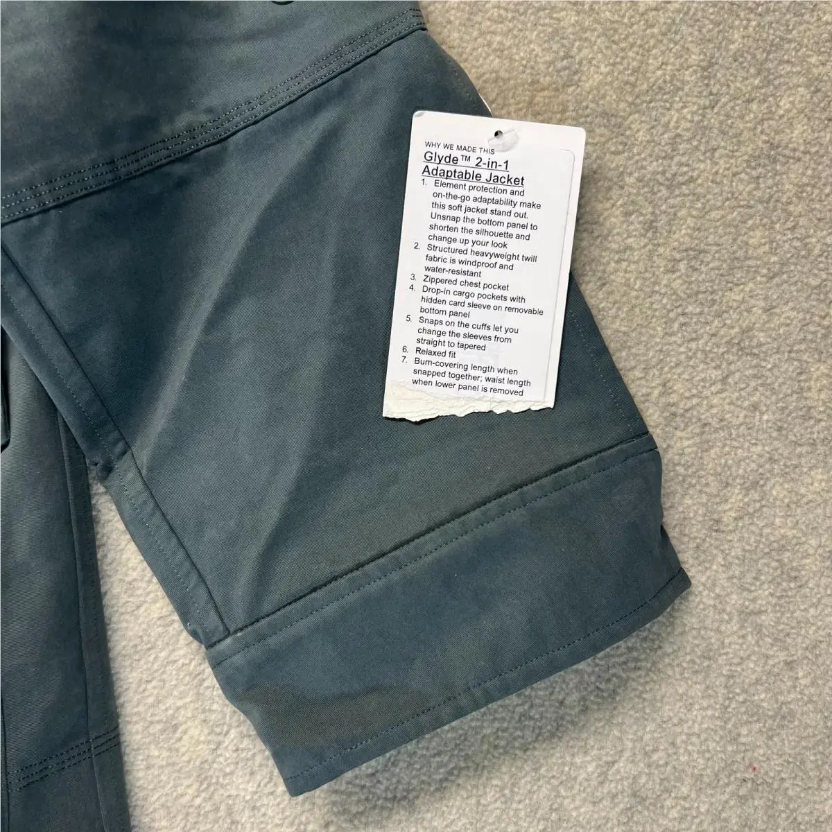 Lululemon clothing - Green 1