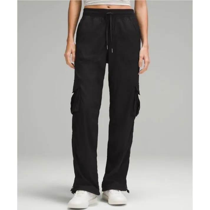 Lululemon Dance Studio Relaxed-fit MR Cargo Pants Blk Black Sz XL NWT$148lulubag