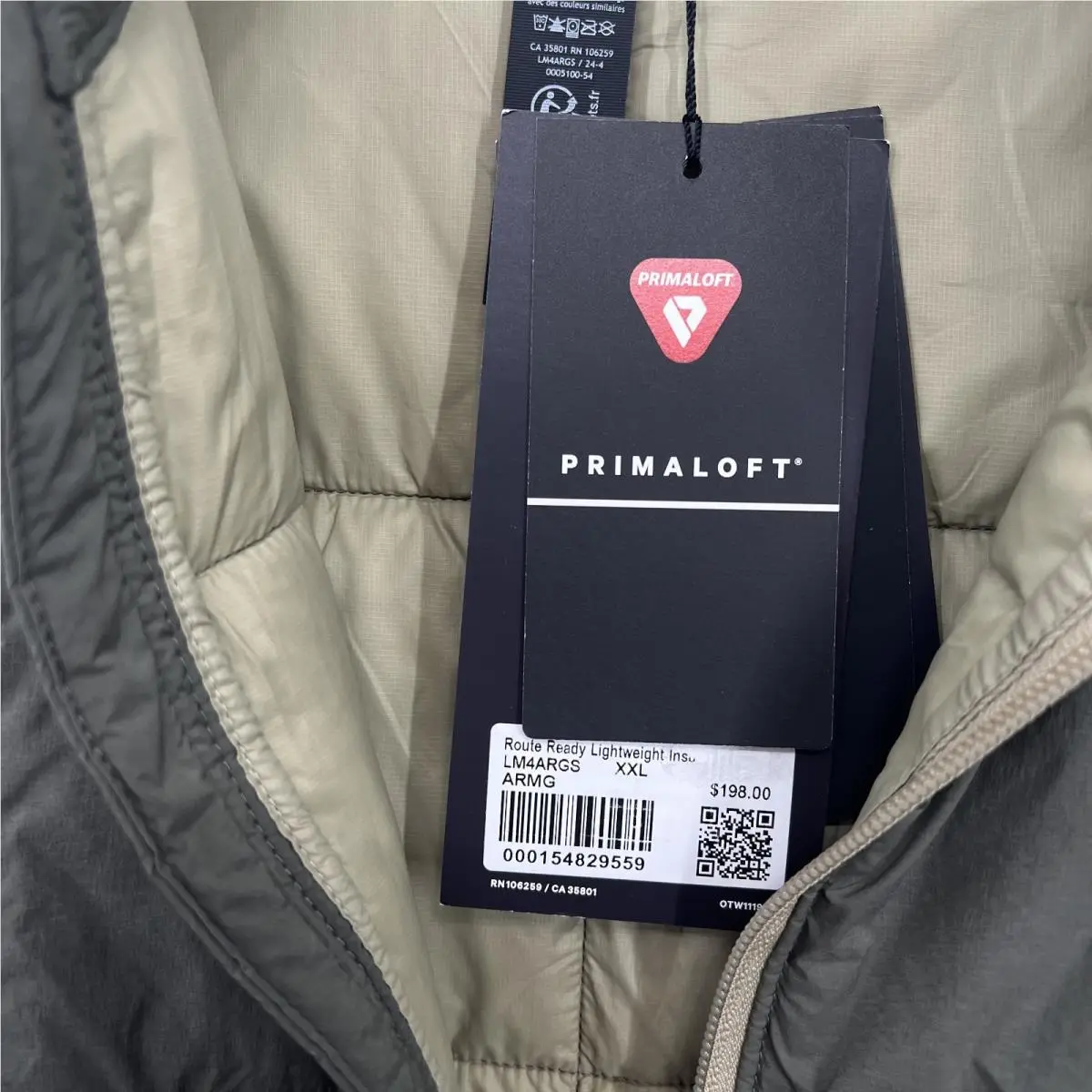 Lululemon clothing - Route Ready Lightweight Insulated Jacket - M4ARGS - Green 0