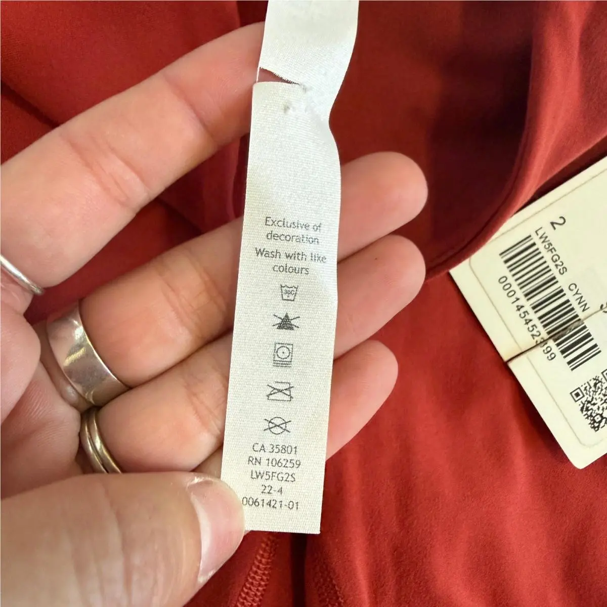Lululemon clothing - Red 4