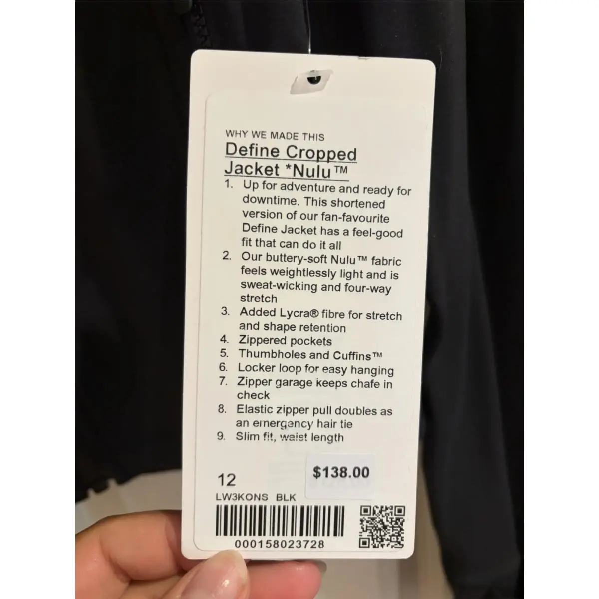 Lululemon clothing - Black 1