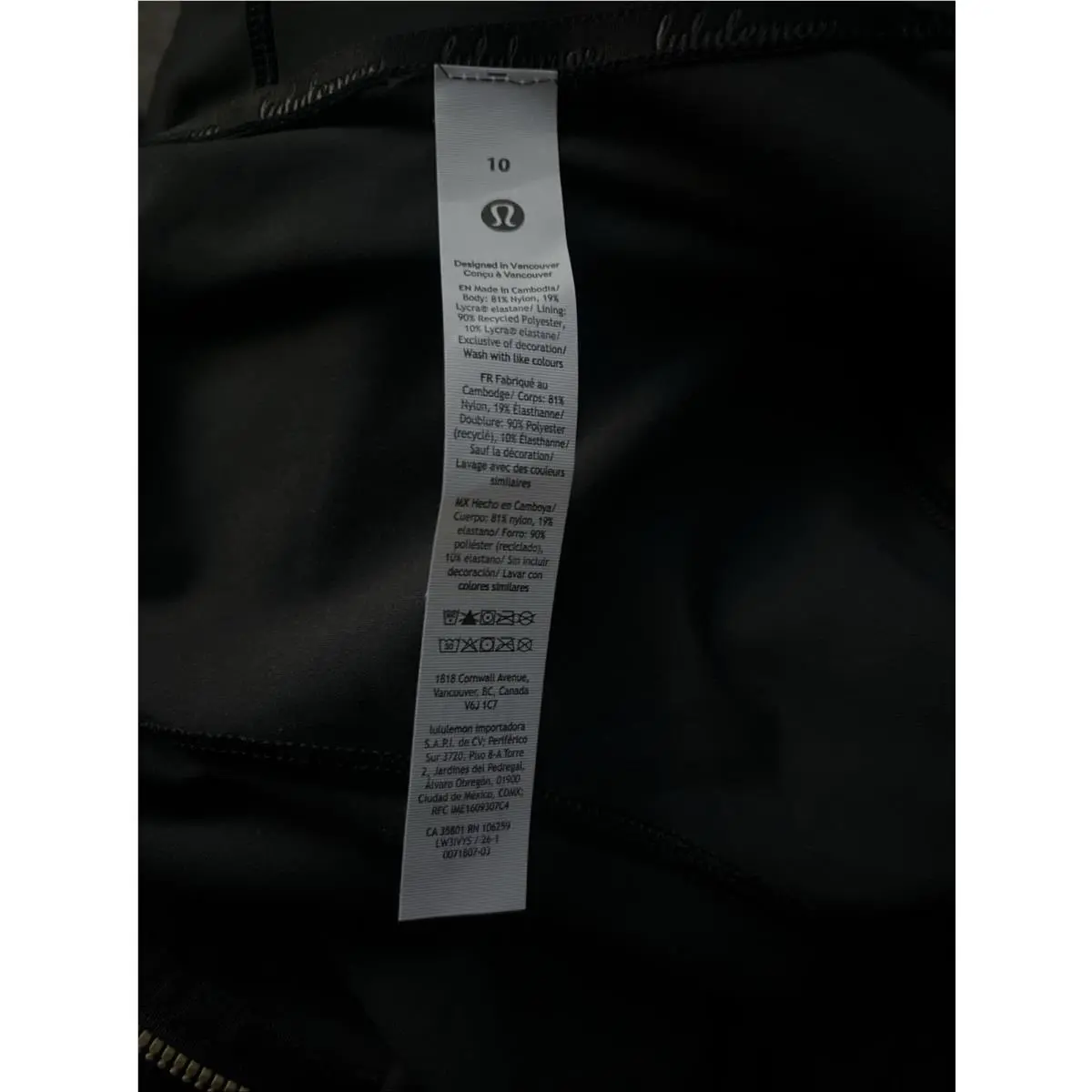 Lululemon clothing - Black 11