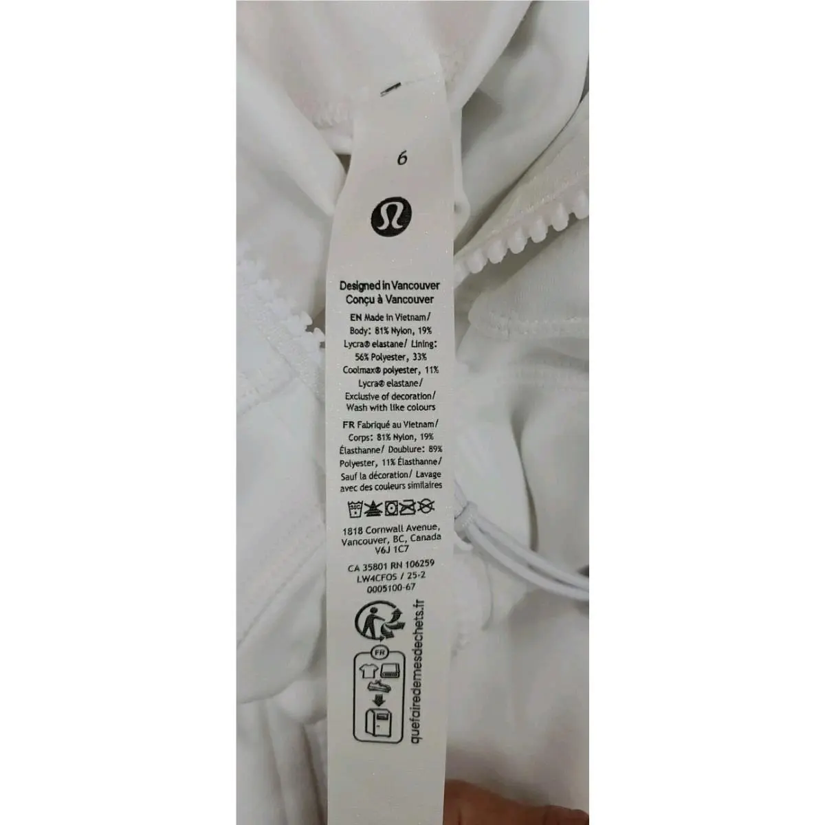 Lululemon clothing - White 2