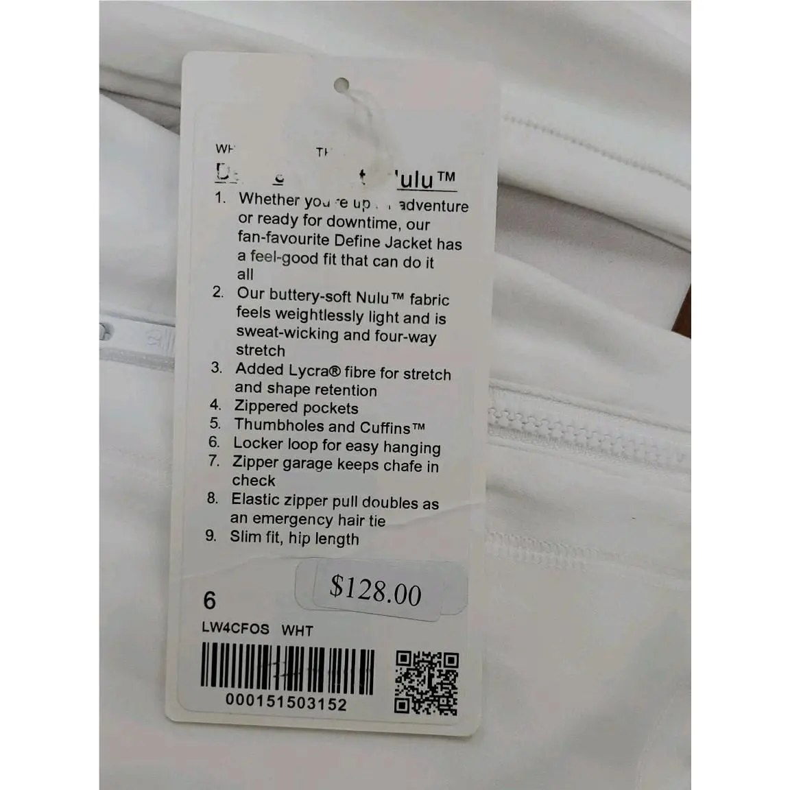 Lululemon clothing - White 4