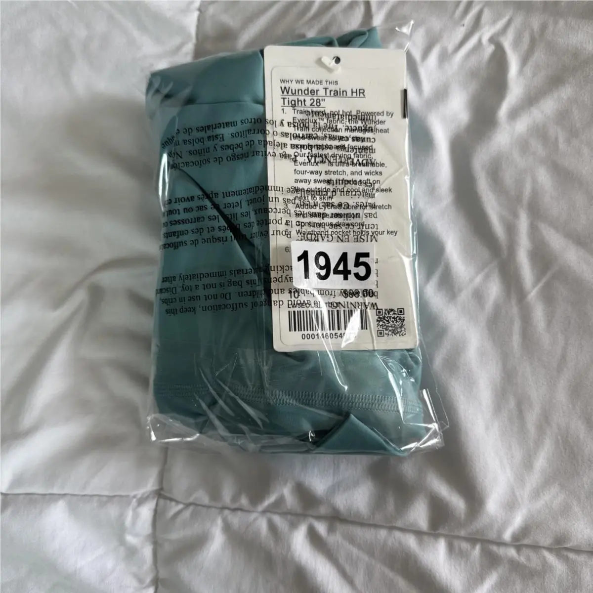Lululemon clothing - Teal 8