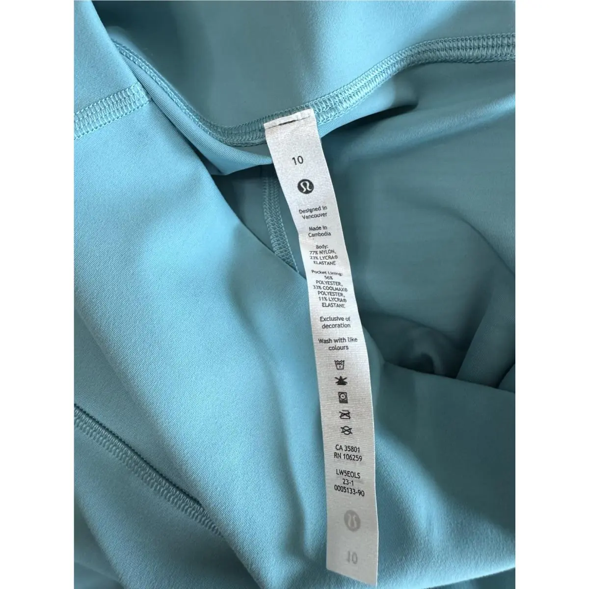 Lululemon clothing - Teal 6