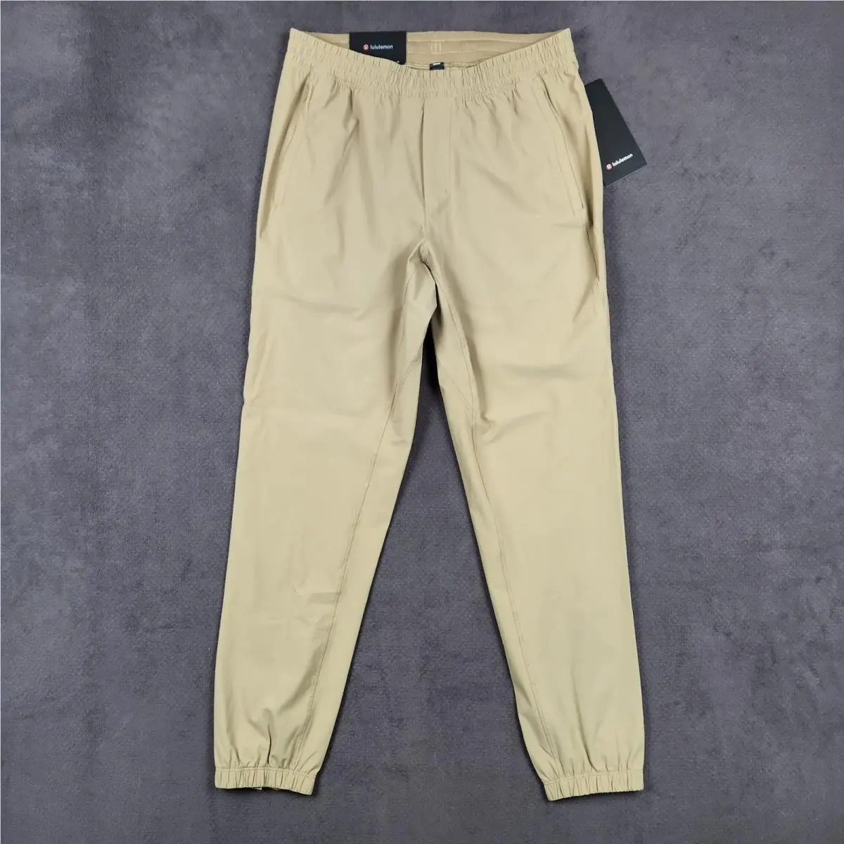 Lululemon Pace Breaker Jogger Mens Medium Regular Oak Tan Khaki Pant LM5AY7S