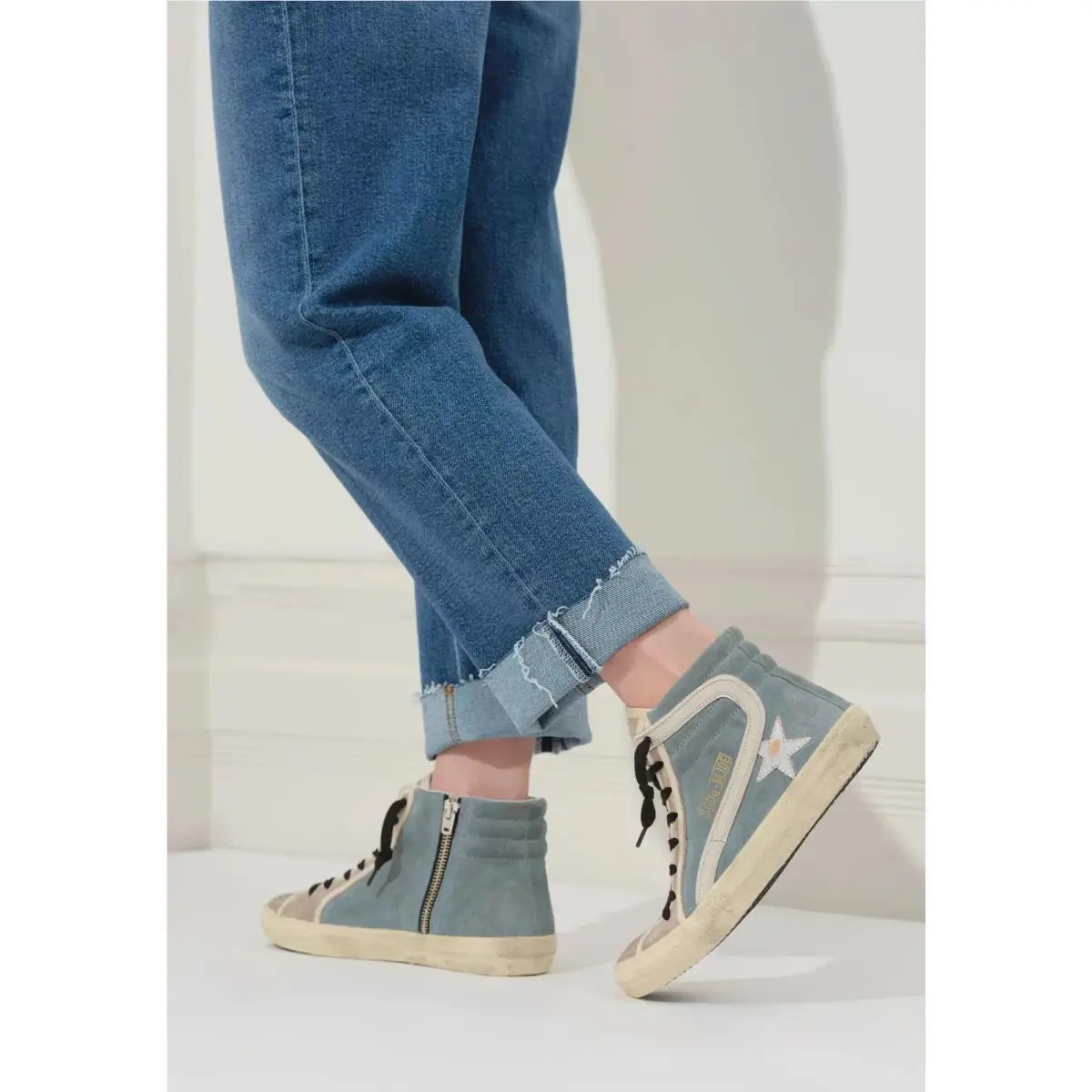 Golden Goose shoes - Golden Goose Slide - Slide - Blue 1