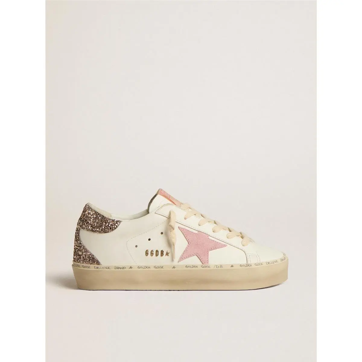 Golden Goose shoes - Golden Goose Hi Star - Star - White 0