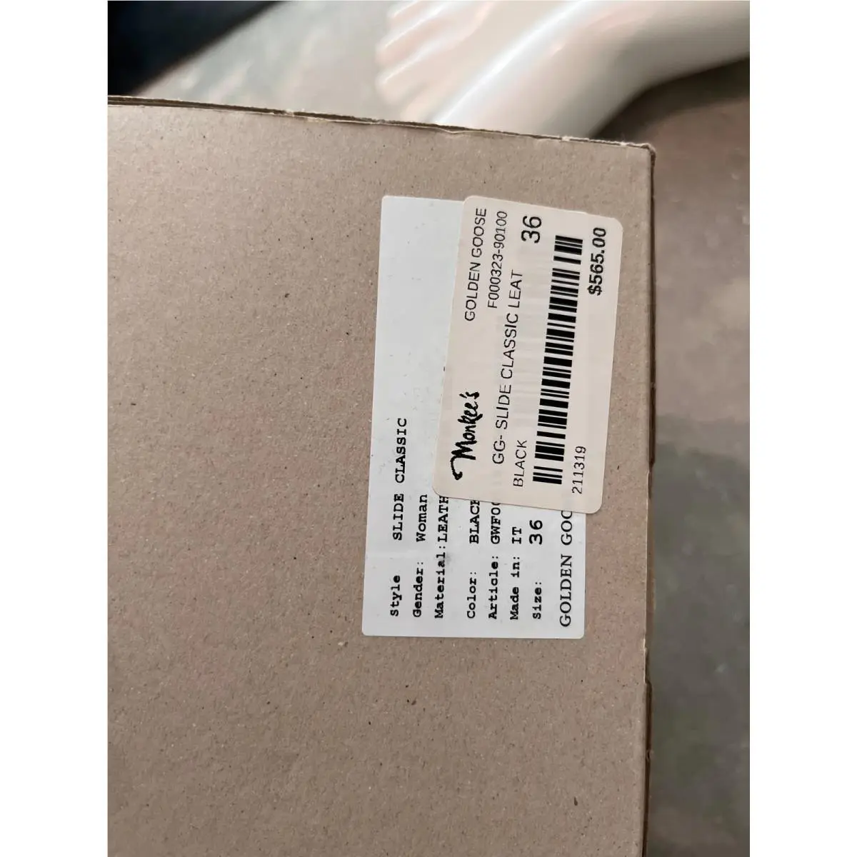Golden Goose shoes - Golden Goose Slide - Slide - White 4