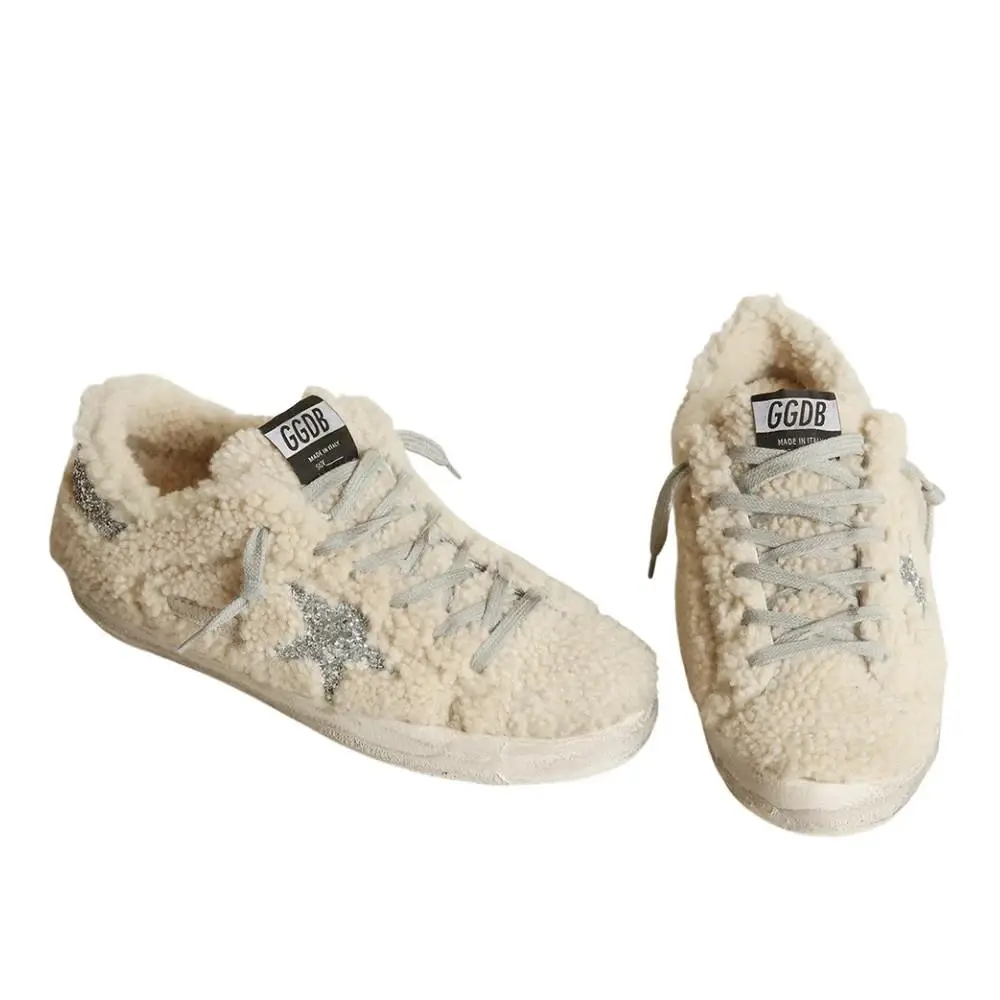 Golden Goose shoes - Beige, Silver 0