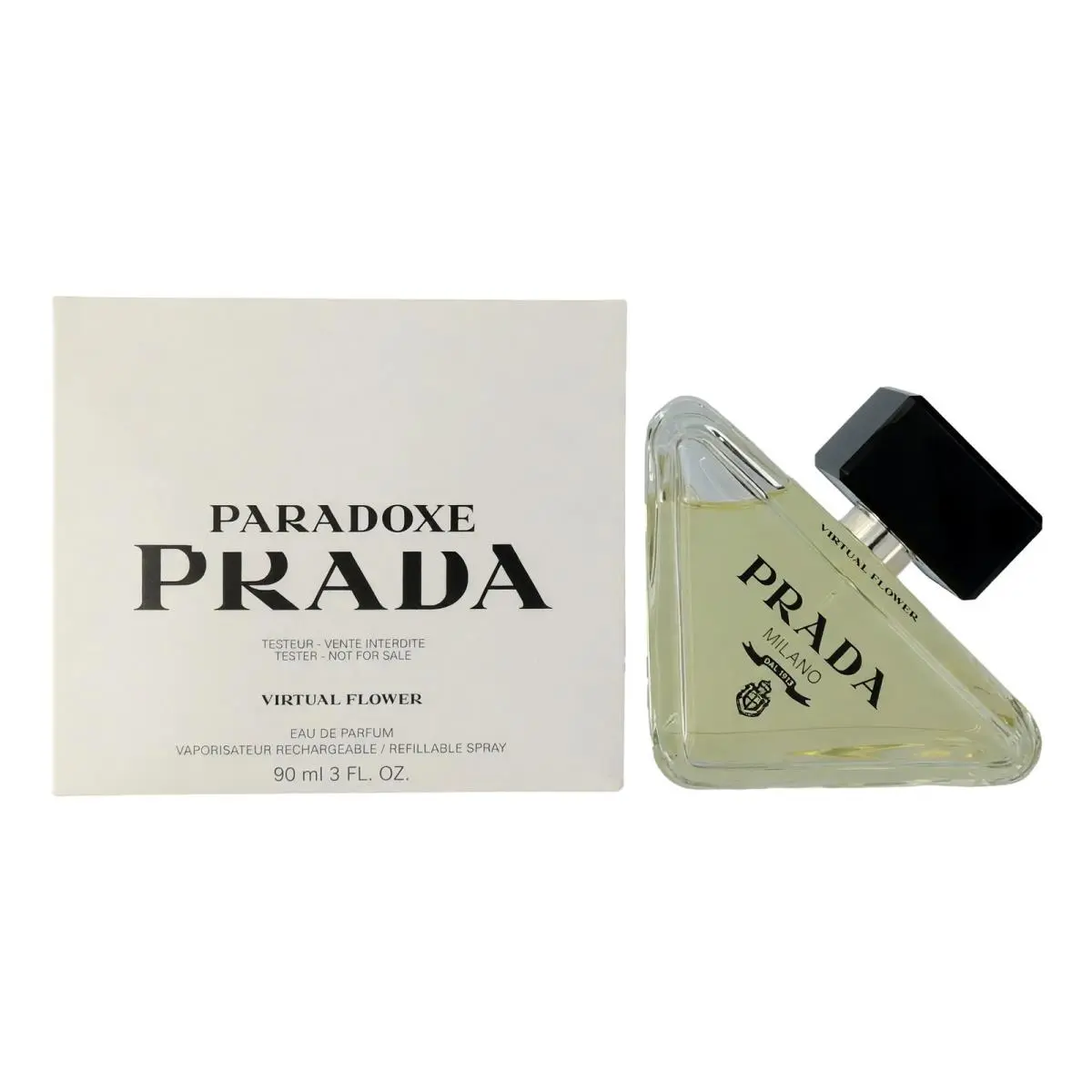 Prada Paradoxe Virtual Flower Eau de Parfum 3oz Spray Women Tester