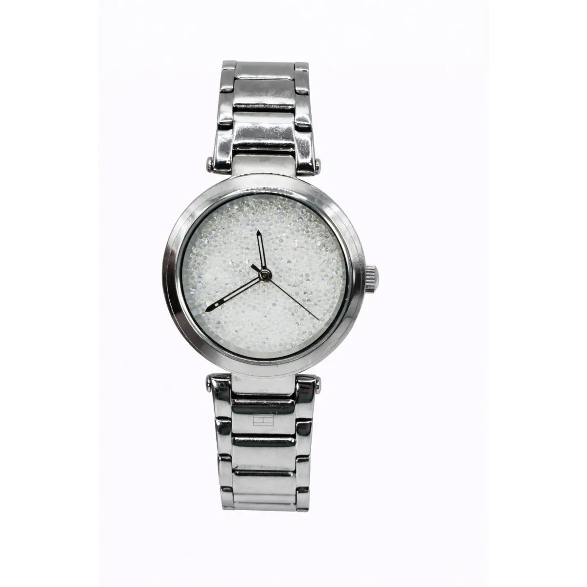 Tommy Hilfiger Women’s Silver Tone Watch Crystal Dial Quartz Bracelet