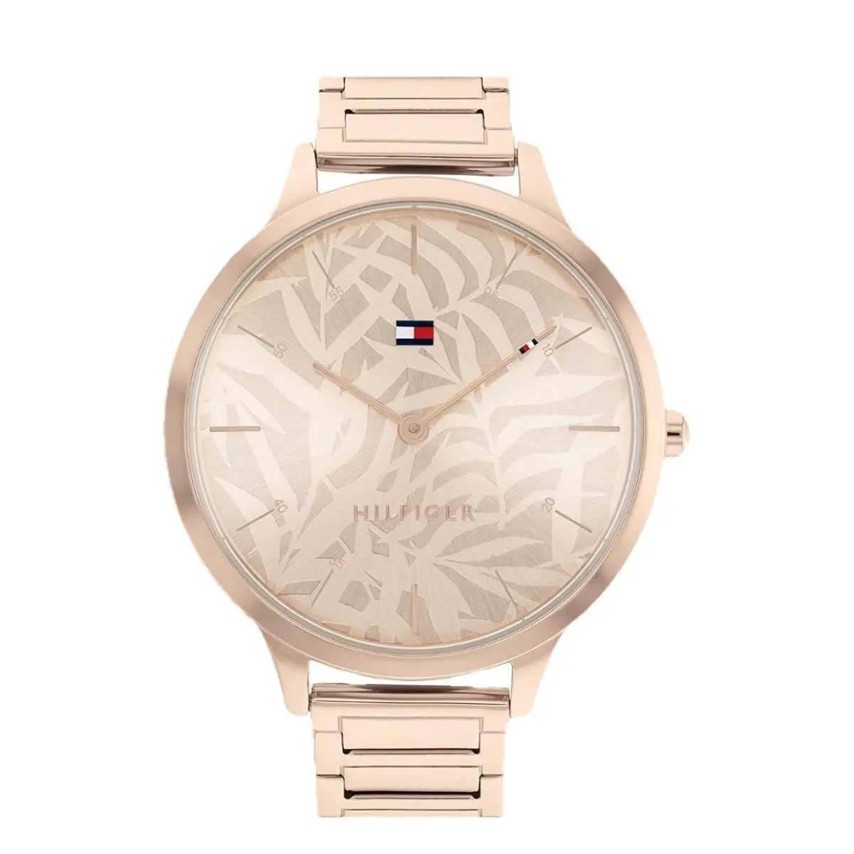 Tommy Hilfiger Women’s Rose Gold Watch Rose Dial Band 40mm 1782497