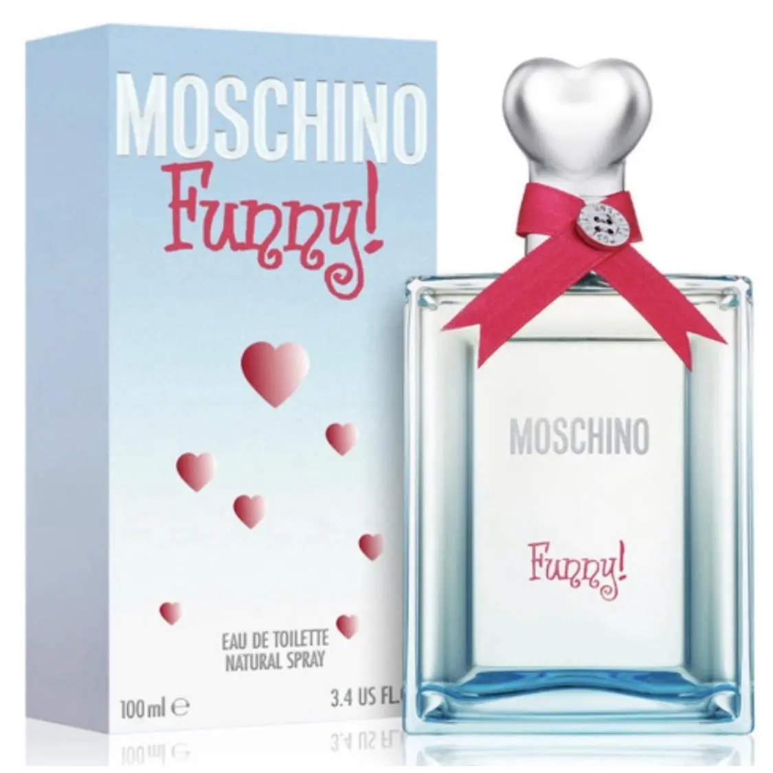 Moschino Funny Eau De Toilette Rich Floral Fruity Fragrance For Women 100 ML